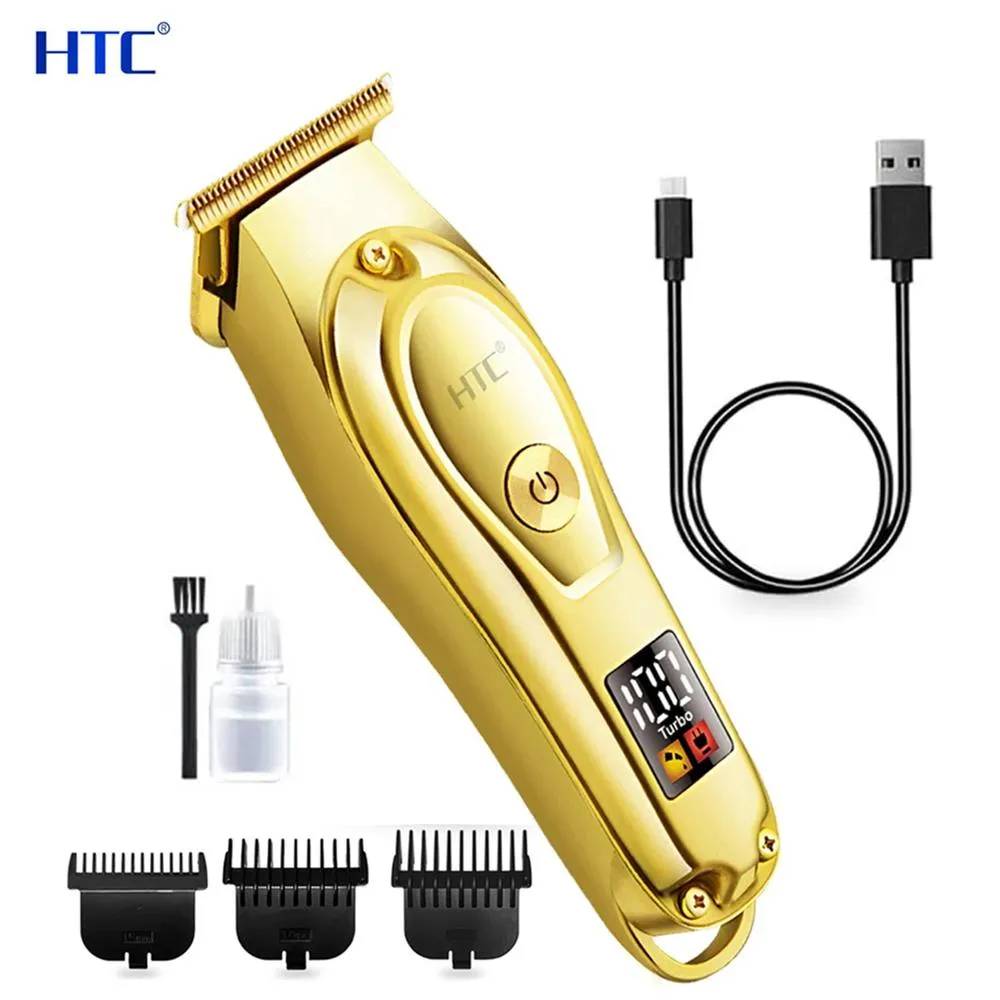 Tondeuse Cheveux Rechargeable HTC AT-176 - Gold