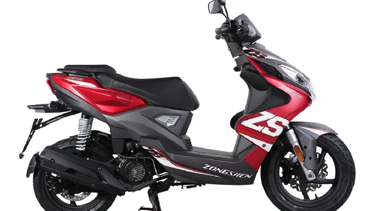Scooter à Essence UNISCOOT ZONSEN ZT6 125CC - Rouge