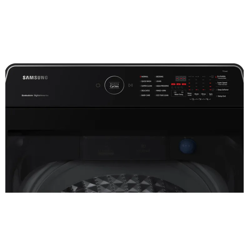Machine à Laver Samsung Top Inverter 14Kg Gris