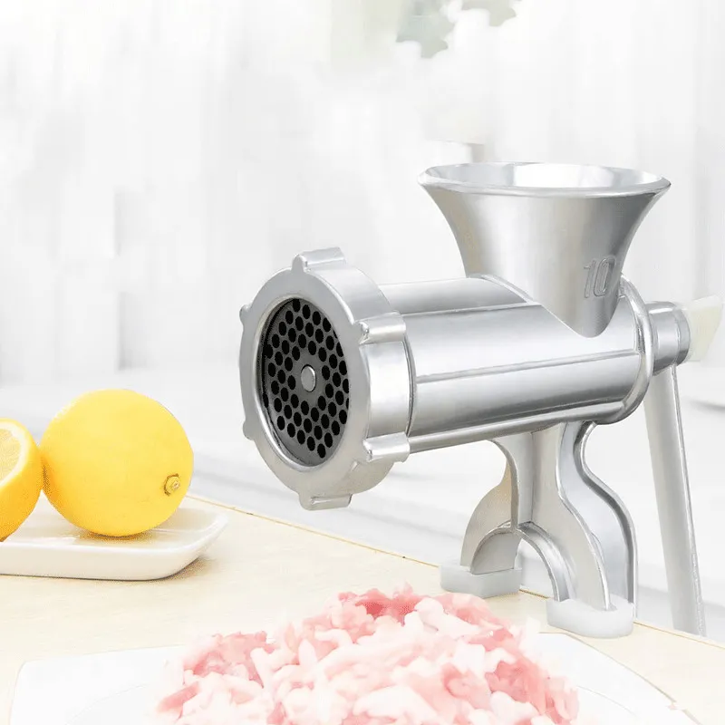 Hachoir À Viande Manuel GRATER-ALUM - Silver