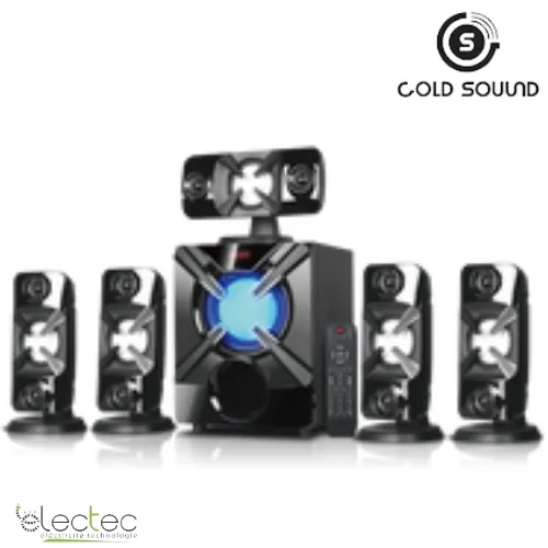 baffle  GS 5602 5.1 – Son Surround Puissant et Connectivité Flexible