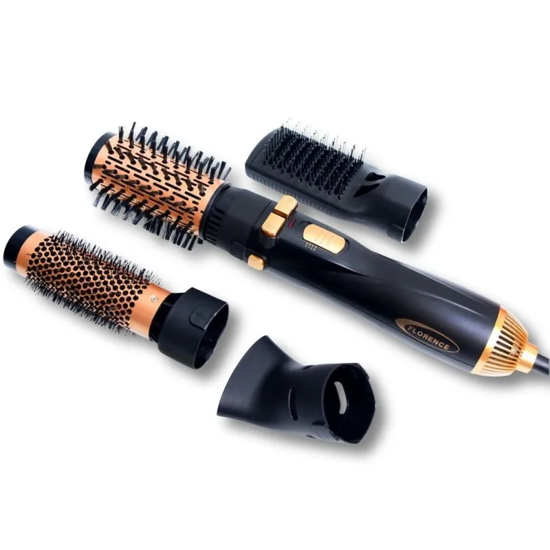 Pack Brosse cheveux Rotatif 5en1 - Florence HK438