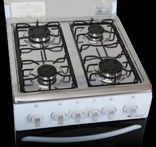 CUISINIÈRE BIOLUX M5005B 4 FEUX | BLANC