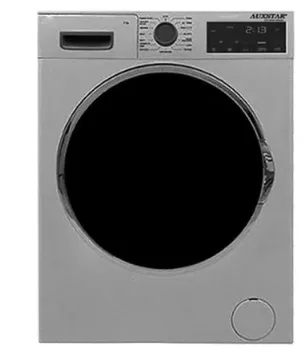 Machine à laver AUXSTAR 8Kg-1000Tr frontale Silver
