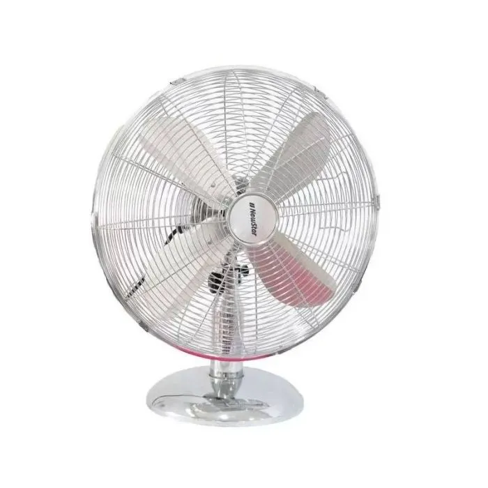 Ventilateur De Table Chromé NEWSTAR 16" - Blanc
