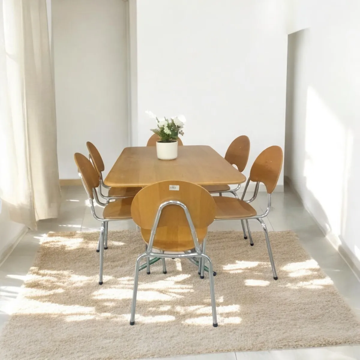 Pack Table pliante + 6 chaises Familia