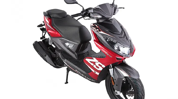 Scooter à Essence UNISCOOT ZONSEN ZT6 125CC - Rouge