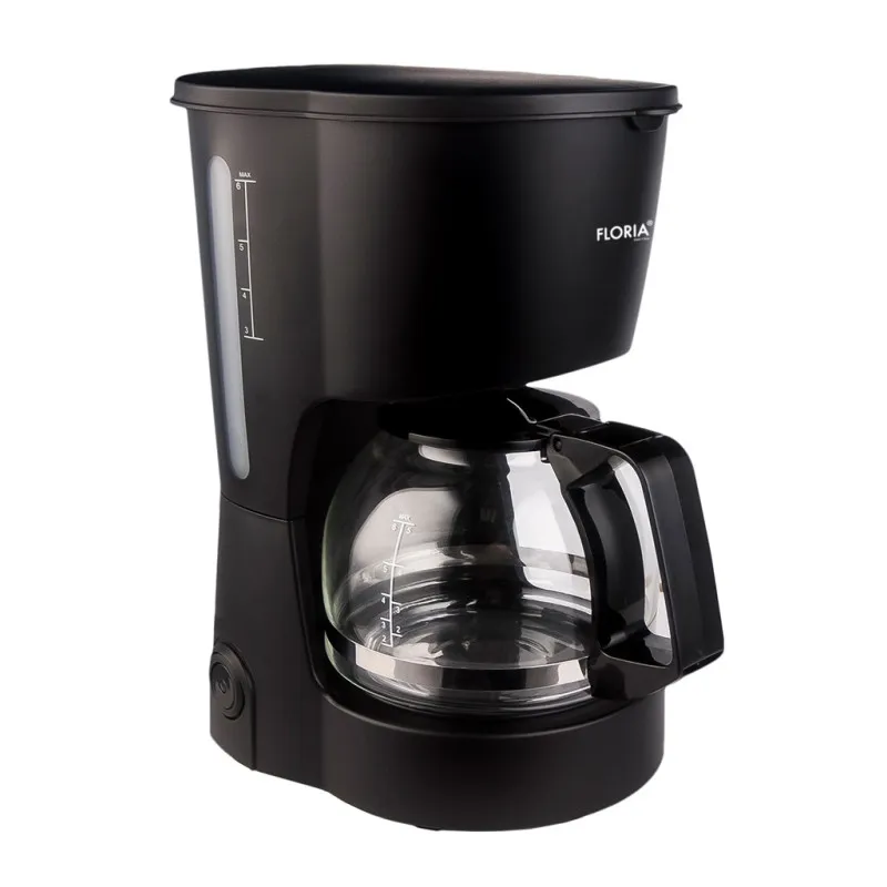 Cafetière Électrique FLORIA ZLN7887 / 12 Tasses / 600W / Noir