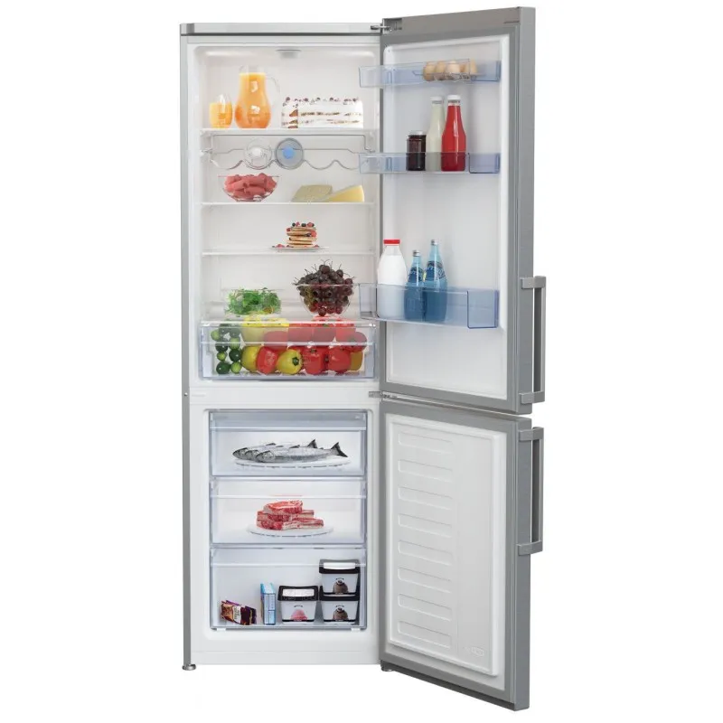 Réfrigérateur Combiné BEKO 400L / INOX