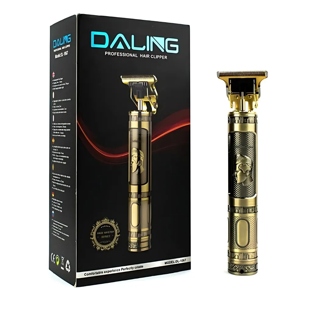 Tondeuse Cheveux Daling Rechargeable Professionnel 5W Doré