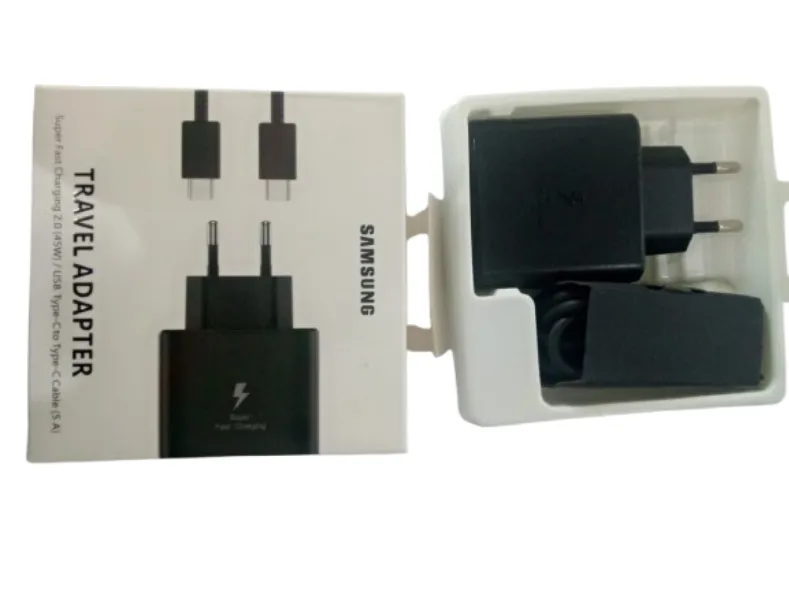 CHARGEUR  Samsung Ultra-Rapide 45W Type-C Noir
