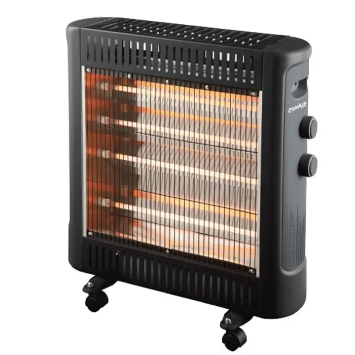 Chauffage Électrique BIOLUX RQ-2000 2000W - Noir