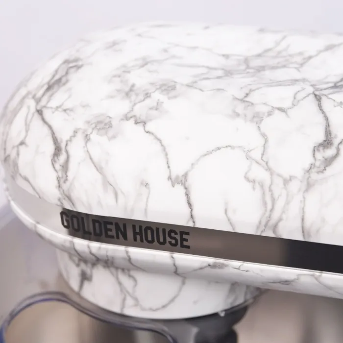 Robot Pétrin Golden House 5L 1000 W Blanc et Gris