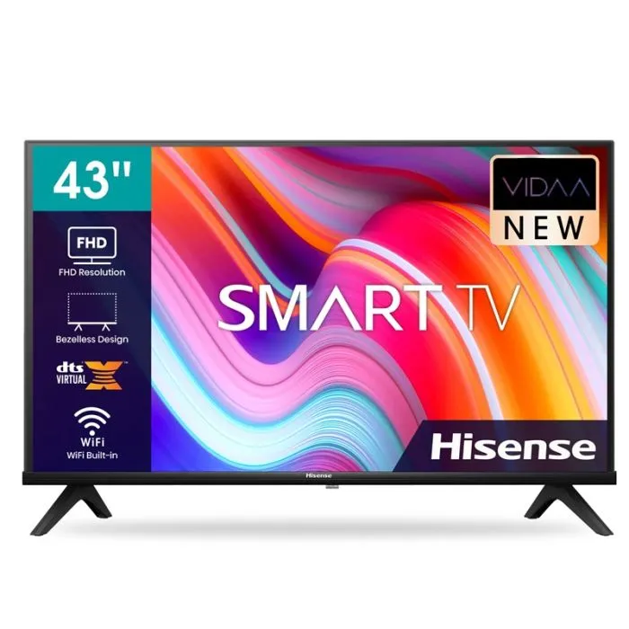 Tv HISENSE 43'' Smart VIDAA U5 A4K FULL HD