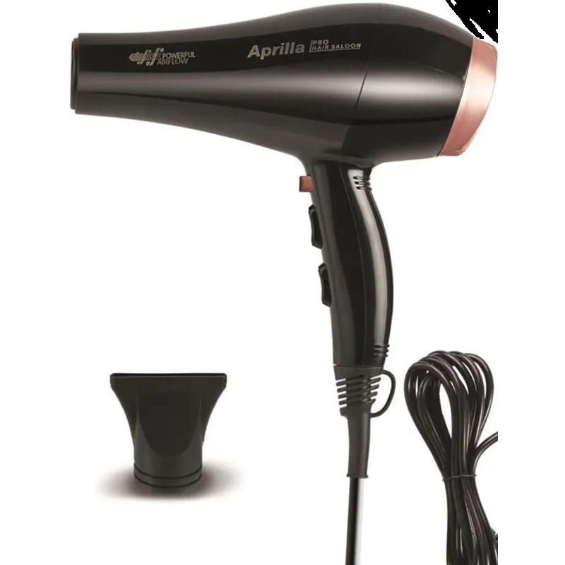 Sèche-cheveux Aprilla AHD-2151 / 2400 W / Noir et Bronze