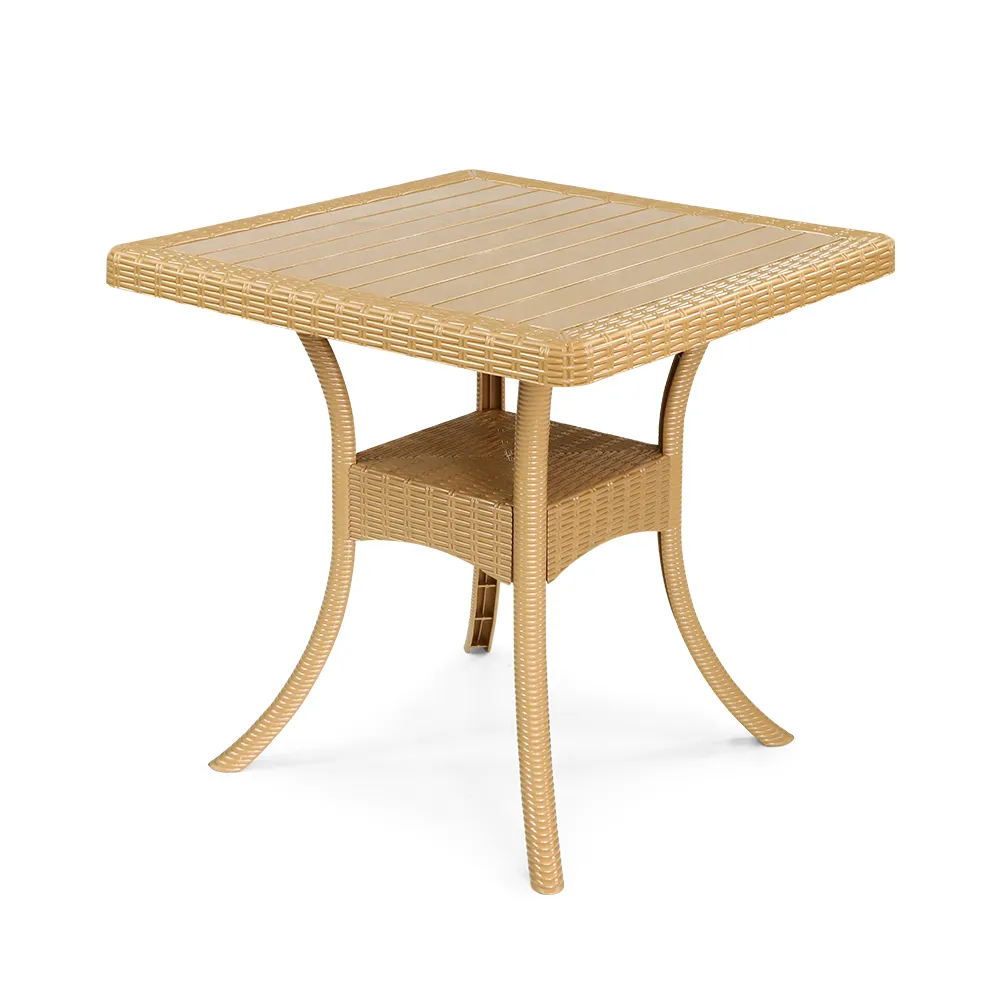 TABLE CHAMPS-ELYSÉES RONDE Brun