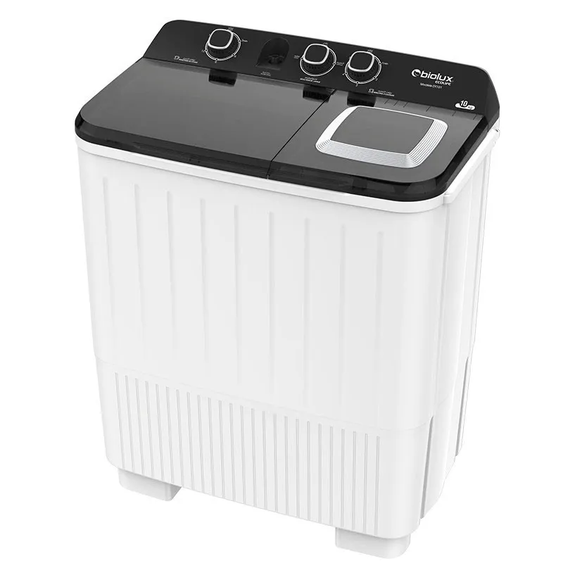 MACHINE À LAVER SEMI-AUTOMATIQUE 10KG BIOLUX DT101 BLANC