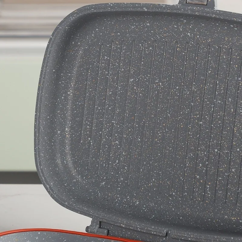 Poêle Grill Double Granite – Daisni Original – 36 cm - Gris