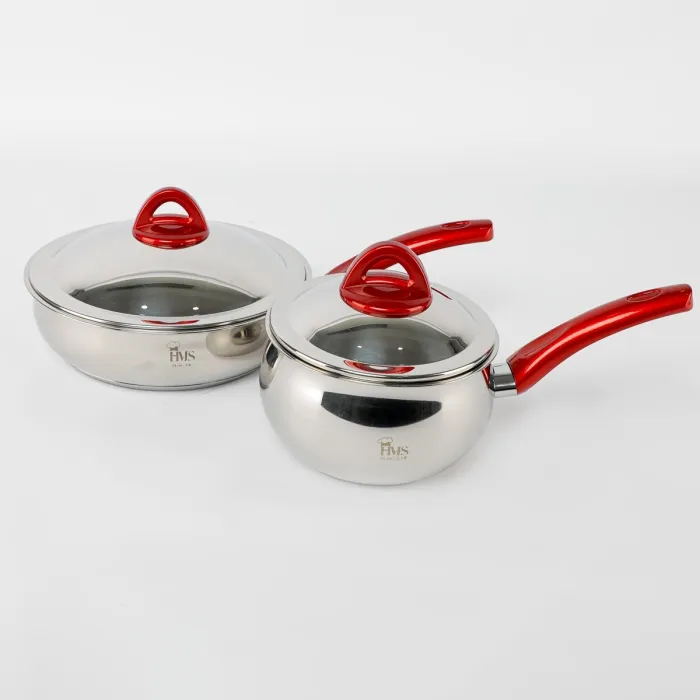 Hms service 35 pièces inox 18/10