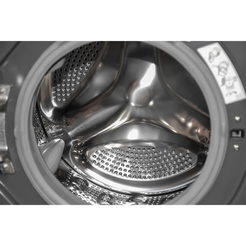 LG Machine à Laver F2J3QYG6J (7Kg) GRIS PORTE NOIR  Hublot 1200 Tours