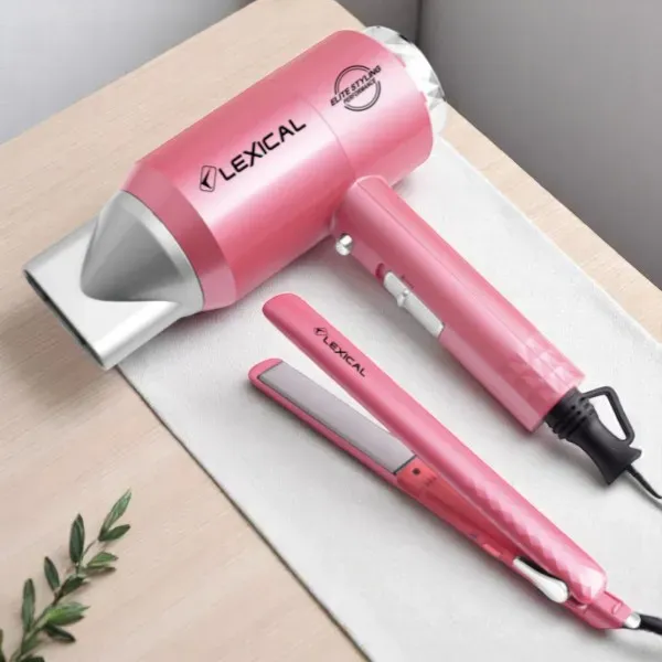 Ensemble Sèche-cheveux + Lisseur LEXICAL LGW-5810