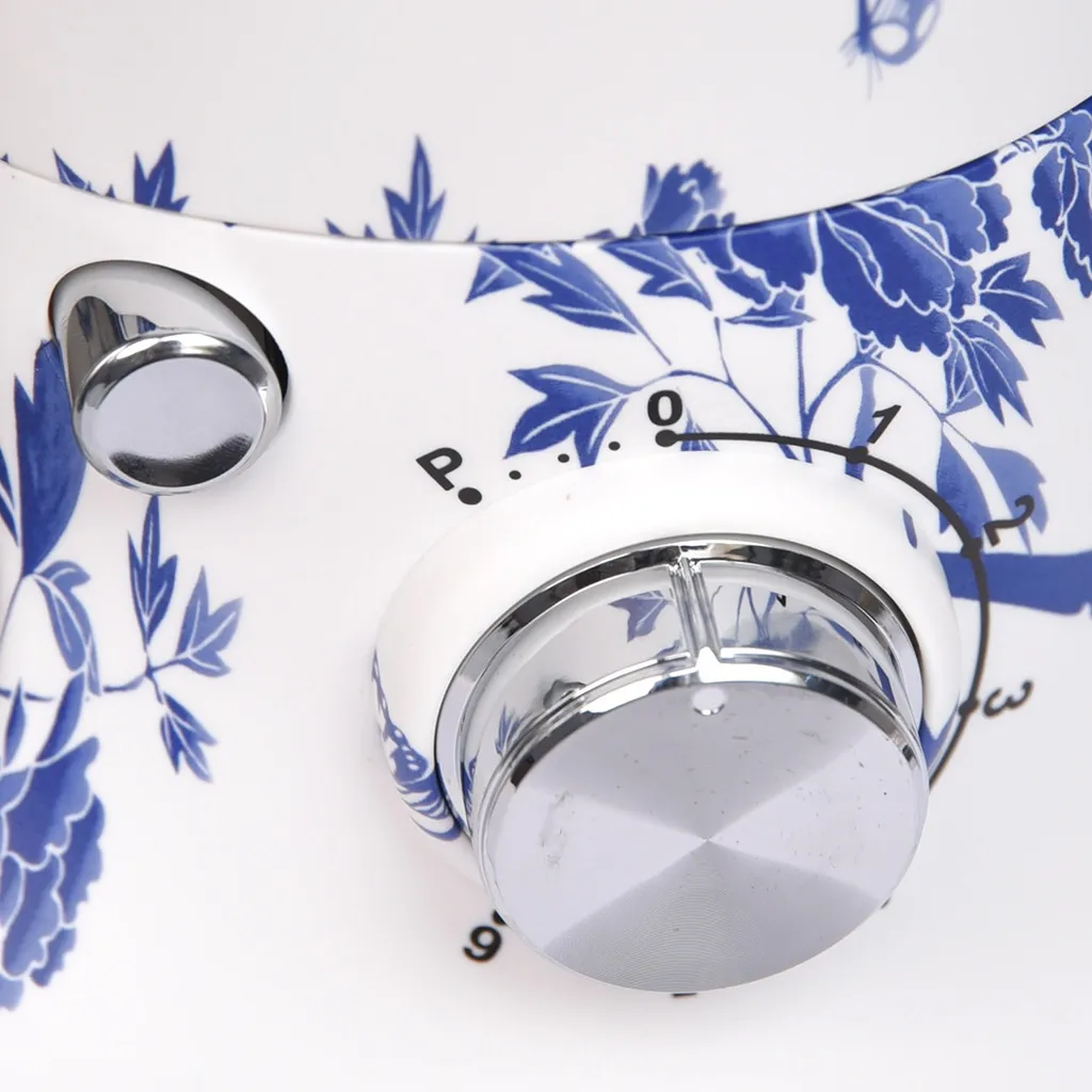 Robot Pétrin Golden House 5L 1000 W - Fleur bleu