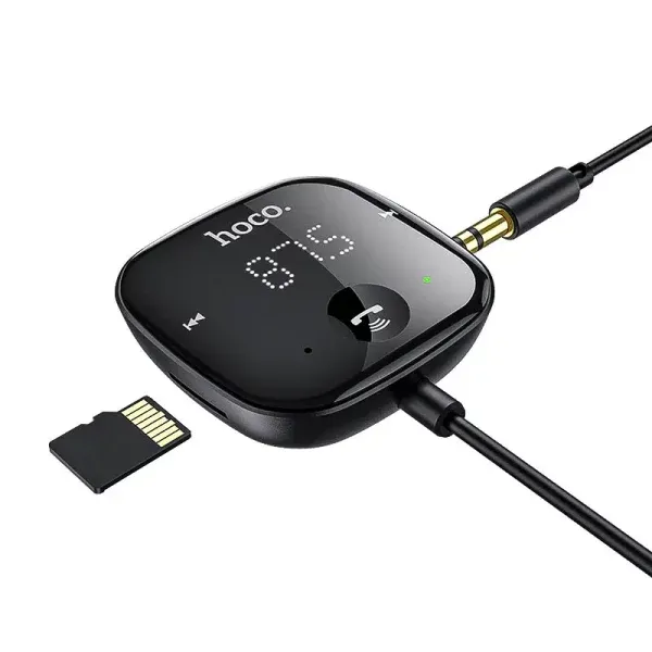 Transmetteur FM Bluetooth HOCO E65 Noir