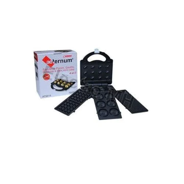 Appareil à panini AETERNUM 4en1-750W-12 pièces blanc (AT5614)