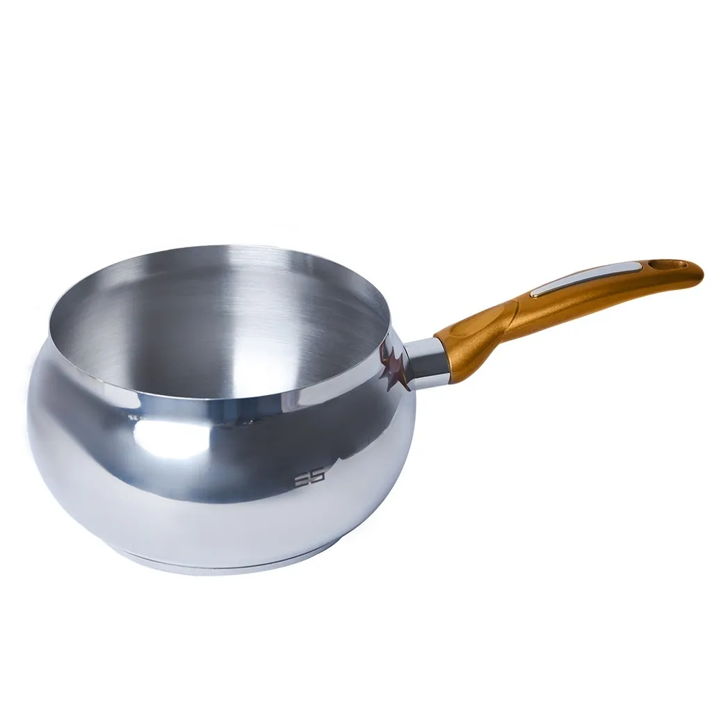 Ensemble de 5 Casseroles ABM - Inox 18/10 - 6005 - Jaune