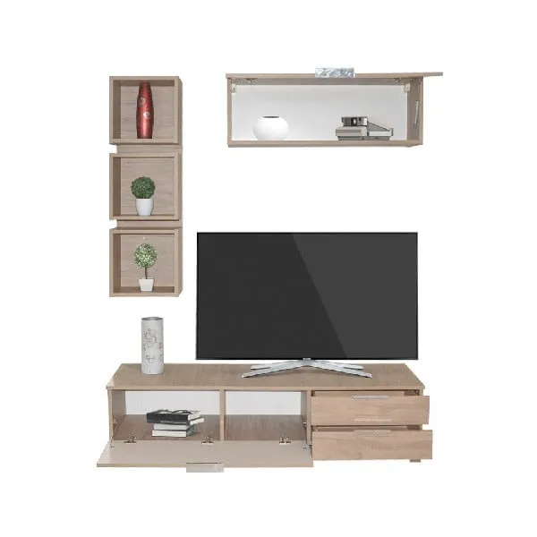 Meuble TV SOTUFAB Florida Denver & Beige LIV15DV-BG