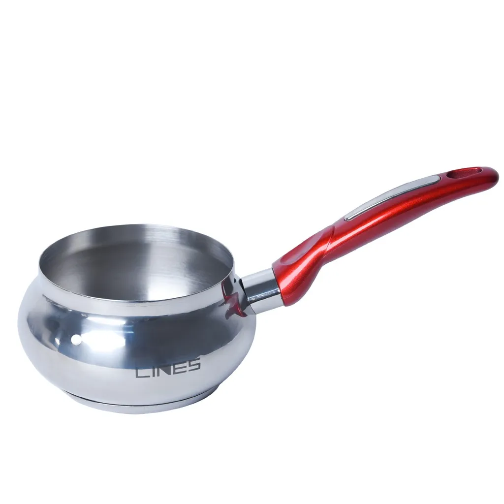 Ensemble de 5 Casseroles Inox 18/10 Lines