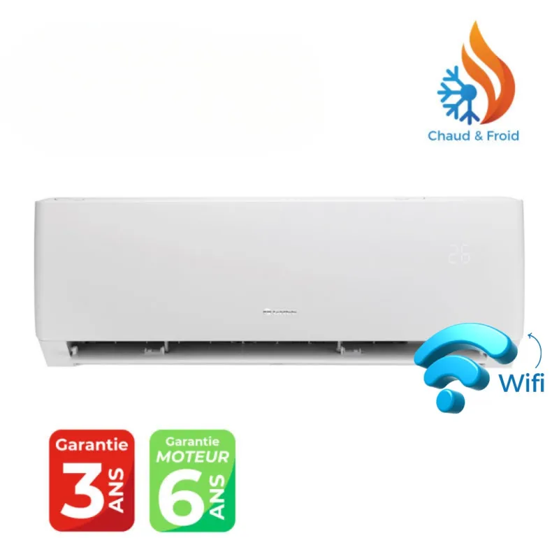 CLIMATISEUR GREE 24000BTU INVERTER TROPICALISÉ SMART / Chaud & Froid