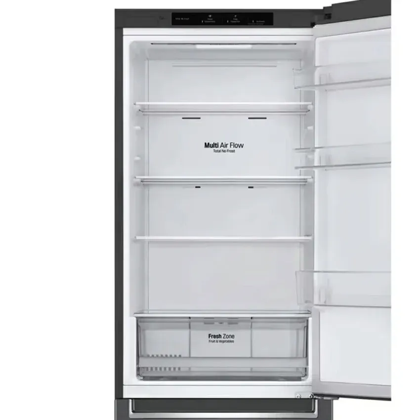 Réfrigérateur Combiné LG 341 Litres | NoFrost / Sans givre - GW.B459NLLM - Silver
