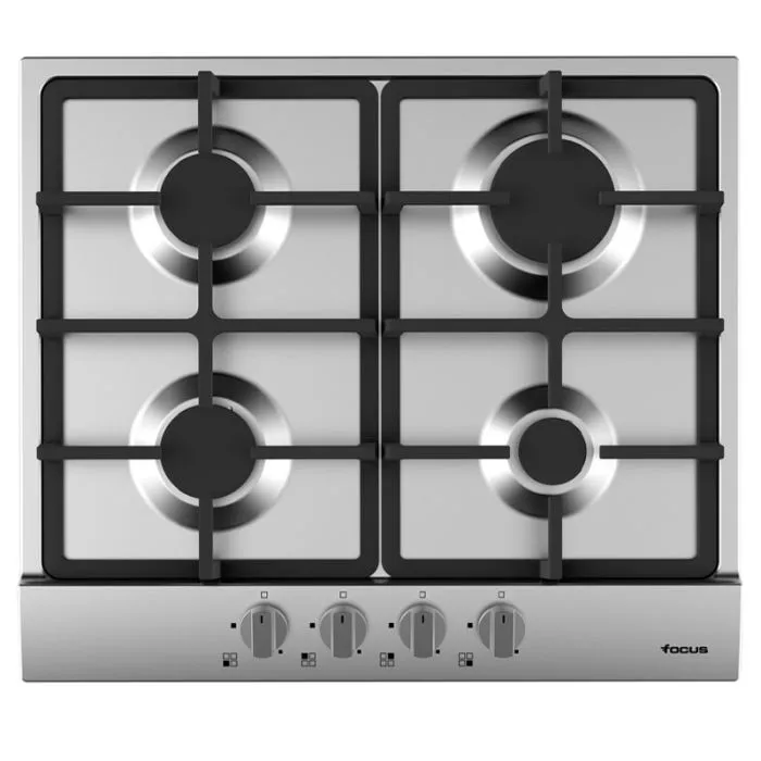 Plaque de Cuisson Encastrable FOCUS F408X 4 Feux 60 cm - Inox