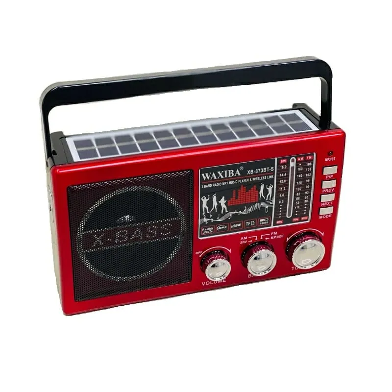Rechargeable Radio – XB -873BT -S – 219211 – RED