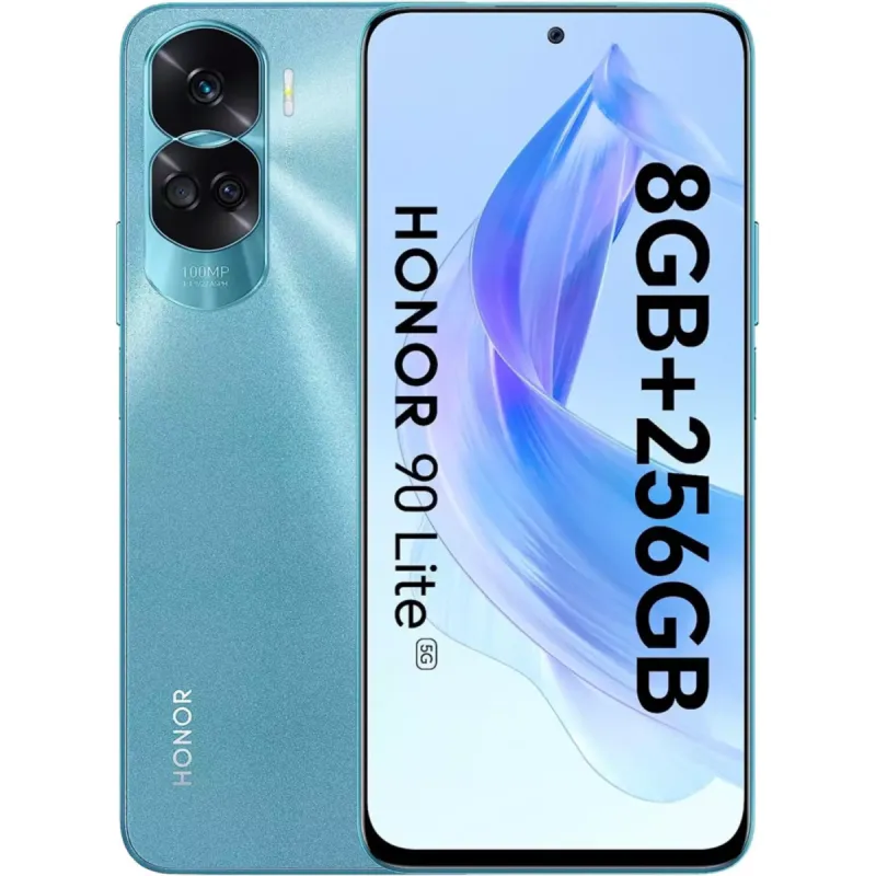Smartphone Honor 90 Lite 5G / 8 Go / 256 Go / Bleu