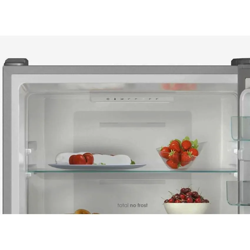 Candy Réfrigérateur Combinée CCE 3T618FS (342 Litre) Silver No Frost