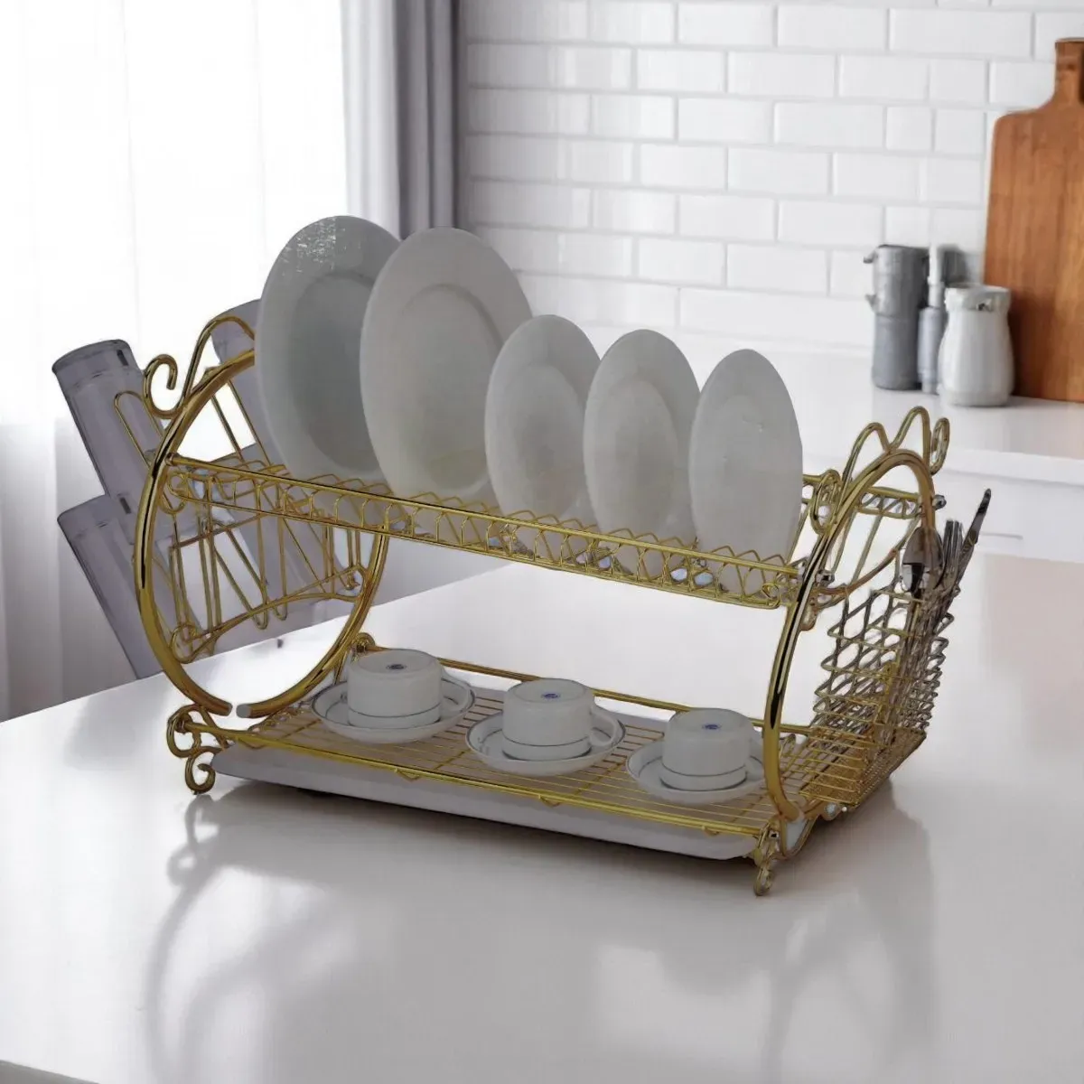 support 2 layer  dish drainer  kd-6610a