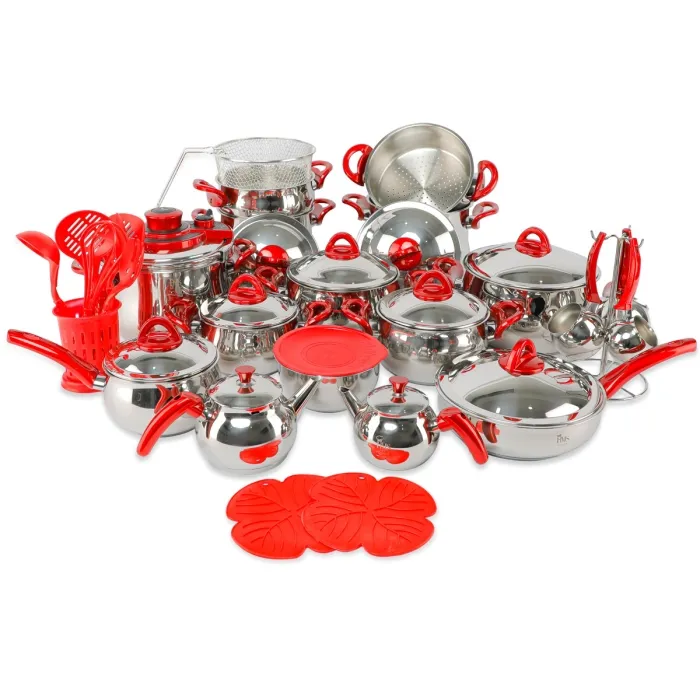 Hms service 41 pièces inox 18/10