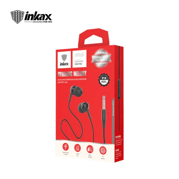 inkax Dynamic Melody 3.5mm Wired Headphone EP-38