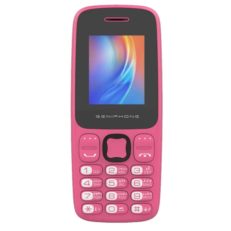 Téléphone Portable Geniphone A2 Mini Rose
