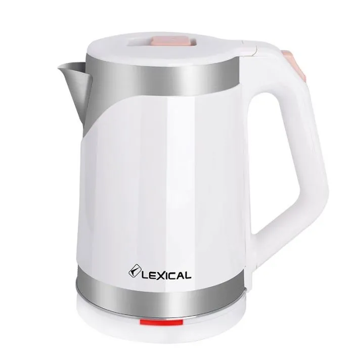 Bouilloire Sans Fil LEXICAL LEK-1412 1.8 Litres - Blanc