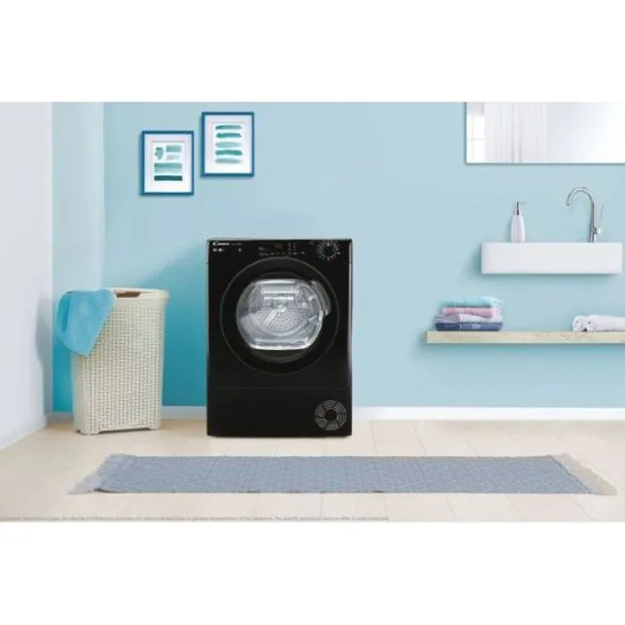 Sèche linge Frontale CANDY CSE-C9DBEB-47 9 kg - Noir