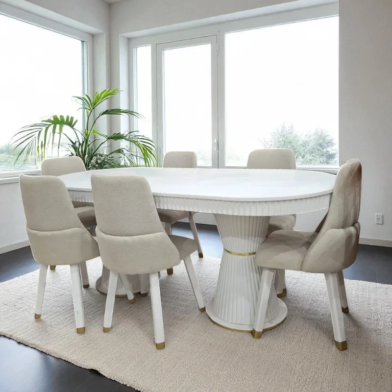 Pack table + 6 chaises