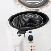 Friteuse électrique Galaxy Naturel 2000W Blanc