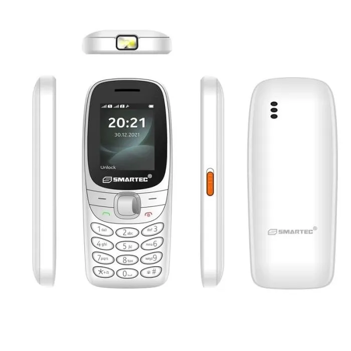 Téléphone Portable SMARTEC R6 - Blanc