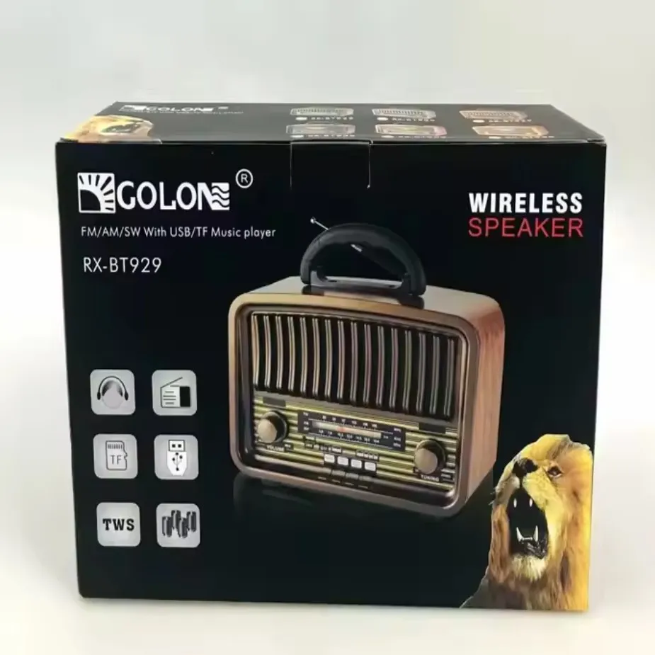 Radio Portable En Cuir Bande RX-BT929