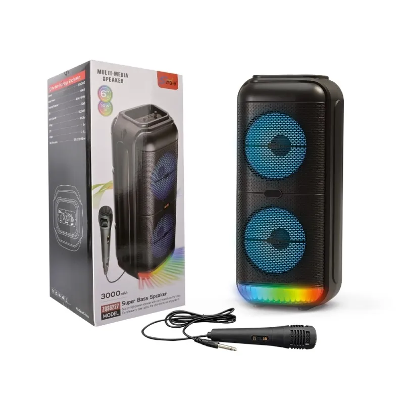 Système audio stéréo portable - haut-parleur extérieur Bluetooth