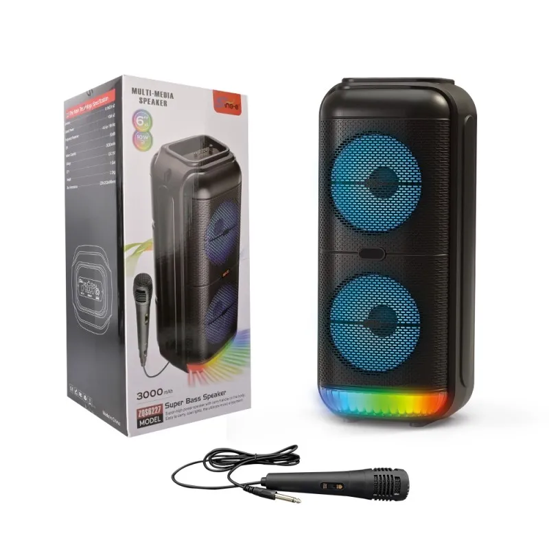 Système audio stéréo portable - haut-parleur extérieur Bluetooth