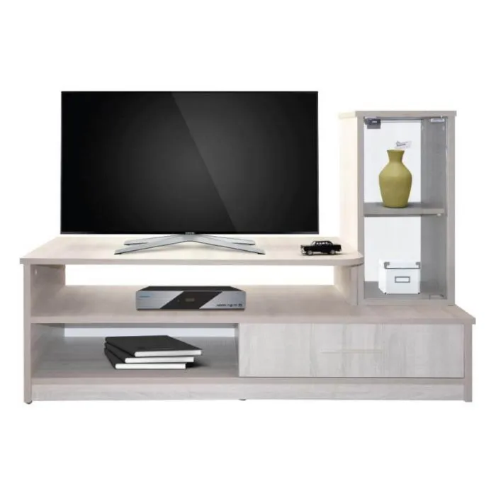 Table TV SOTUFAB LCD ALESTA - Chêne brut (TV033CB)